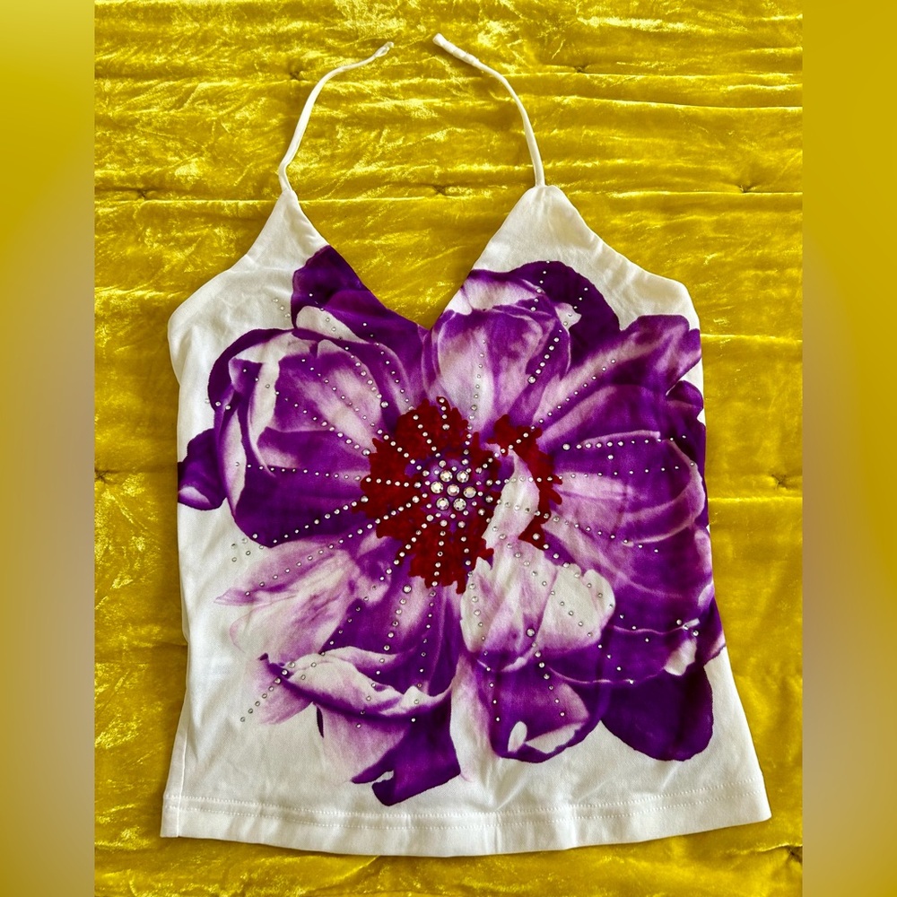 Y2K/2000 Mesh halter top (Express)